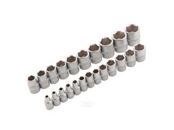 Набор инструмента, 1/4", 3/8", 1/2", Cr-V, S2, усиленный кейс, 216 предм. STELS 14115