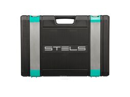 Набор инструмента, 1/4", 3/8", 1/2", Cr-V, S2, усиленный кейс, 216 предм. STELS 14115
