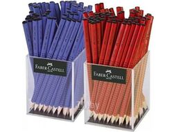 Простой карандаш Faber Castell Grip 2001 / 117000 (HB, серебристый)