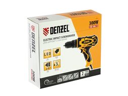 Дрель-шуруповерт сетевая ударная ISD-300-13 Denzel 26211