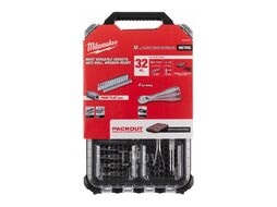 Набор головок 3/8" 6-19 мм (32 шт) с трещоткой (в органайзере PACKOUT) MILWAUKEE 4932478813