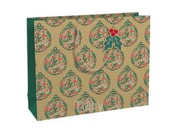 Пакет бумажный подарочный 37,3*11,8*27,5 см "Holly" Clairefontaine X-30885-6C
