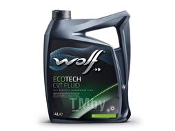 Трансмиссионное масло (PN 1051004) ECOTECH CVT FLUID (цвет: красный) 4 л Wolf 3020/4