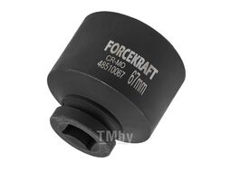 Головка ударная глубокая 1", 67мм (6гр) FORCEKRAFT FK-48510067