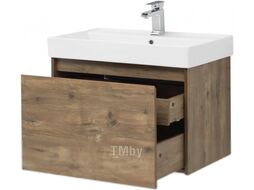 Тумба с умывальником Aquanet Nova Lite 75 / 254696 (с 2 ящиками)