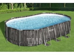 Каркасный бассейн Bestway Power Steel Swim Vista 5611R (610x366x122, с фильтр-насосом и лестницей)