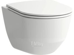 Унитаз подвесной с инсталляцией Laufen Rimless Pro 8209660000001 + 8989660000001 + E5504-NF + E4316-CP