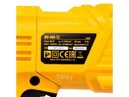 Перфоратор электрический RH-400-12, SDS-plus, 400 Вт, 1,2 Дж, 2 реж. Denzel 26601