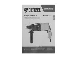 Перфоратор электрический RHH-600-22, SDS-plus, 600 Вт, 2,5 Дж, 2 реж. Denzel 26602