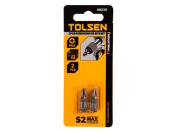 Набор вставок (бит) торцевых 1/4", Phillips, PH2, 25 мм, 2 предмета TOLSEN TT20213
