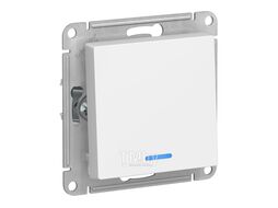 Выключатель 1-клавишный с подсветкой, сх.1а, 10АХ, механизм, ЛОТОС ATLASDESIGN Schneider Electric ATN001313