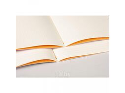 Блокнот А5 148*210 мм, 32 л., лин. "Rhodiarama", кожзам., мягк. обл., сапфировый Clairefontaine 116408C