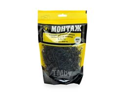 Саморез для гипсокартона 3.5x32, частый шаг (к металлу), фосфат, (600шт) МОНТАЖ MD001042