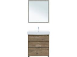 Тумба с умывальником Aquanet Nova Lite 75 / 307077 (дуб рустикальный)