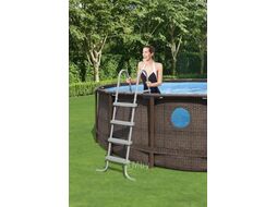Каркасный бассейн Bestway Power Steel Swim Vista 56716 (549x274x122 с фильтр-насосом и лестницей)