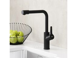 Смеситель Damixa Merkur 710770300 (черный матовый)