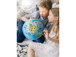 Глобус интерактивный Globen Зоогеографический с подсветкой / INT12100296