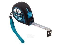 Рулетка "Ergonomisch", 5 м x 19 мм, магнитный обрезиненный зацеп GROSS 31102