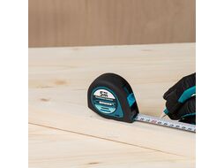 Рулетка "Ergonomisch", 5 м x 19 мм, магнитный обрезиненный зацеп GROSS 31102
