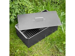 Коптильня двухъярусная большая 600х320х250, 0,8 мм, с поддоном PALISAD Camping/Росси 69529