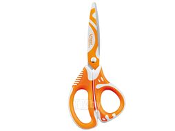 Ножницы канцелярские Maped Zenoa Fit / 599110 (21см, белый/голубой)