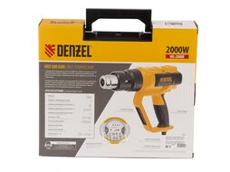 Фен технический HG-2000E, 2000 Вт, 2 режима, LCD дисплей Denzel 28007