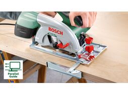 Циркулярная пила BOSCH PKS 55 A в кор. (1200 Вт, 160х20 мм, до 55 мм) 603501000