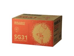 Краскопульт BRADO SG31(HVLP, 1,4мм, 2,0-3,5бар, 600мл.)
