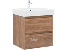 Тумба с умывальником Aquanet Nova Lite 60 / 305235 (дуб шоколадный)