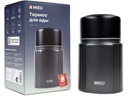 Термос для еды Miku TH-FD-780G (780мл, серый)