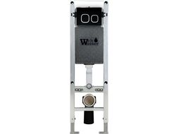 Унитаз подвесной с инсталляцией WeltWasser Amberg 350 ST + Gelbach 004 MT-BL + Amberg RD-BL