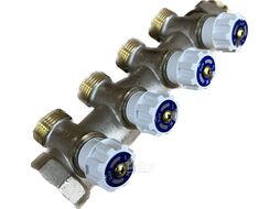 Коллектор Ape 3/4 с запорными вентилями и отводами 1/2, 4 контура (37904L3400)