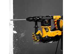Перфоратор электрический RHV-1250-30, SDS-plus, 1250 Вт, 5 Дж, 3 плюс 1 реж. Denzel 26612