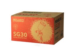 Краскопульт BRADO SG30 (1,4мм, 2.0-3.5бар, 600мл.)