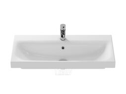 Раковина встраиваемая MODUO 80 SLIM, 1 отв., белый, Сорт1, Cersanit S-UM-MOD80SL/1