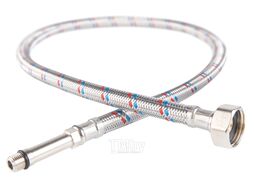 Гибкая подводка 35см 1/2 x M10x1 сталь. опл. с длинн. наконечником Ferro WBS23