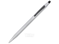 Ручка шарик/автомат "Classic Century Brushed Chrome" 0,7 мм, метал., подарочн. упак., серебристый/черный, стерж. черный Cross AT0082-124