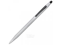 Ручка шарик/автомат "Classic Century Brushed Chrome" 0,7 мм, метал., подарочн. упак., серебристый/черный, стерж. черный Cross AT0082-124