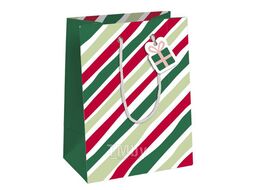 Пакет бумажный подарочный 21,5*10,2*25,3 см "Ho Ho Ho" Clairefontaine X-30882-3C