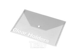 Папка конверт на кнопке А4 "С330" голубой Panta Plast 0410-0016-03