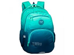 Рюкзак школьный "Pick Gradient Mojito" полиэстер, уплот. спинка, голубой/зеленый CoolPack F099755
