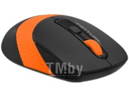Мышь A4Tech Fstyler FM10 (черный/оранжевый)