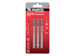 Полотна для электролобзика по дереву, 3 шт. T101DF, 75x4мм, Bimetal MATRIX Professional 78212