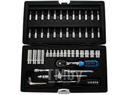 Набор торцевых головок 1/4" 6гр. 54пр. Licota ALK-8003F