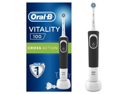 Электрическая зубнaя щеткa Vitality100CrossActionBlackORAL_B BRAUN 4210201201106
