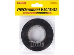 Изолента ХБ 18 мм 16,4 м х 0,35 мм, электрическая прочность 1 кВ, черная PROconnect 09-2411-4