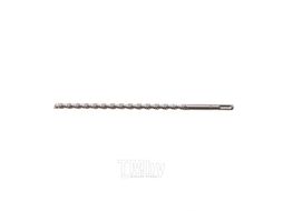 Бур по бетону, двойная спираль, Cobalt W-tip, 12x310 мм, SDS PLUS Denzel 705026