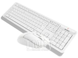 Клавиатура+мышь A4Tech Fstyler FG1012 (белый)