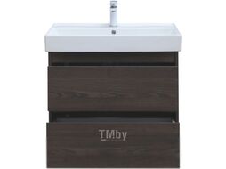 Тумба с умывальником Aquanet Nova Lite 75 / 305240 (дуб черный)