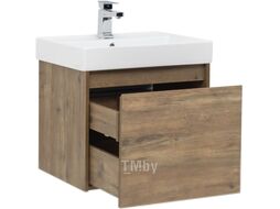 Тумба с умывальником Aquanet Nova Lite 60 / 254694 (с 2 ящиками)